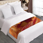 Crispy Bacon Print Bed Runner