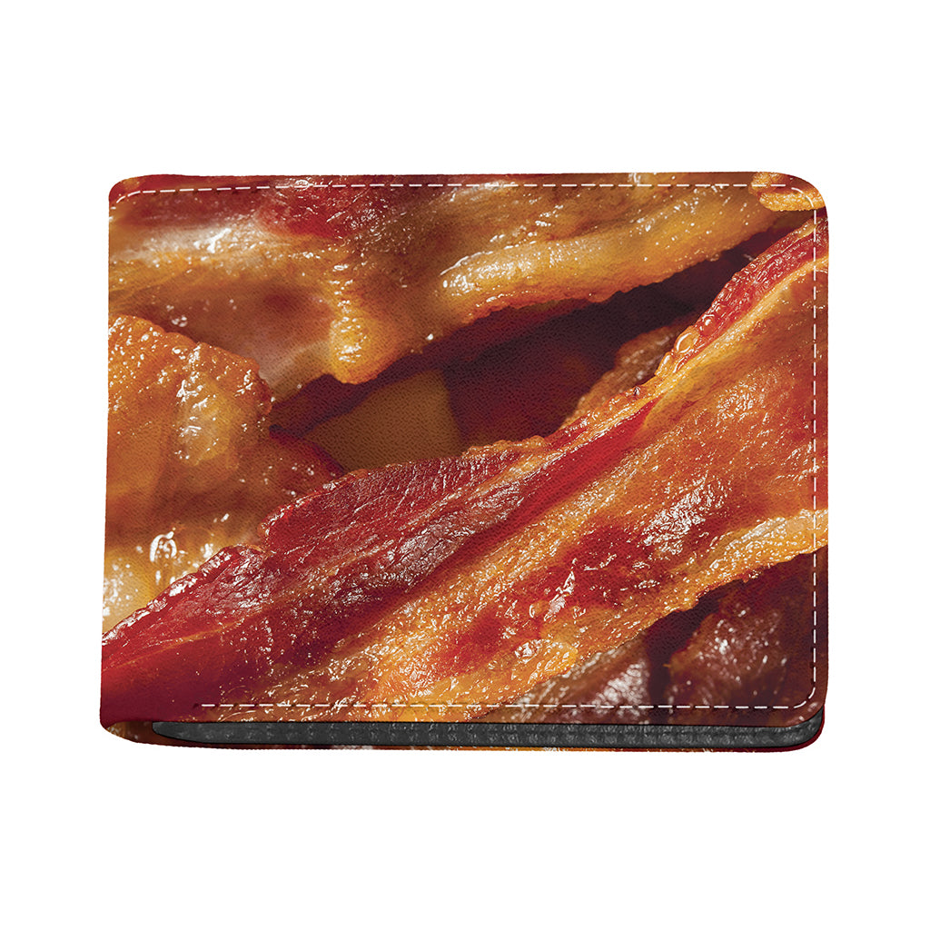 Crispy Bacon Print Bifold Wallet