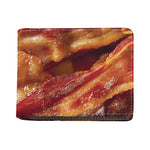 Crispy Bacon Print Bifold Wallet