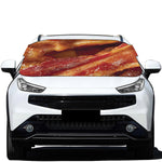 Crispy Bacon Print Car Windshield Snow Cover