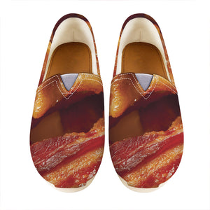 Crispy Bacon Print Casual Shoes