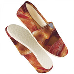 Crispy Bacon Print Casual Shoes