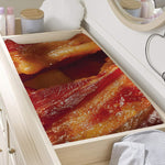 Crispy Bacon Print Changing Pad Cover