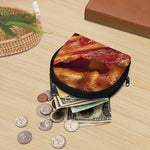 Crispy Bacon Print Coin Purse