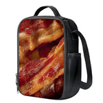 Crispy Bacon Print Crossbody Lunch Bag