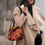 Crispy Bacon Print Double Strap Bible Bag