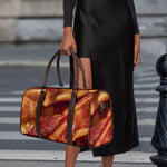 Crispy Bacon Print Duffle Bag