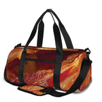 Crispy Bacon Print Gym Bag