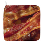 Crispy Bacon Print Hand Towel