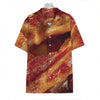 Crispy Bacon Print Hawaiian Shirt