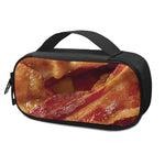 Crispy Bacon Print Insulin Cooler Travel Case