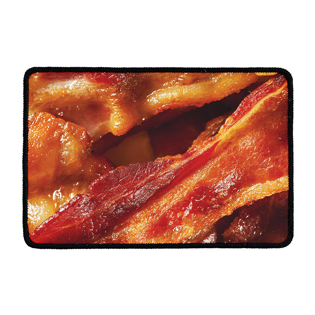 Crispy Bacon Print Kitchen Mat