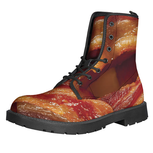 Crispy Bacon Print Backpack