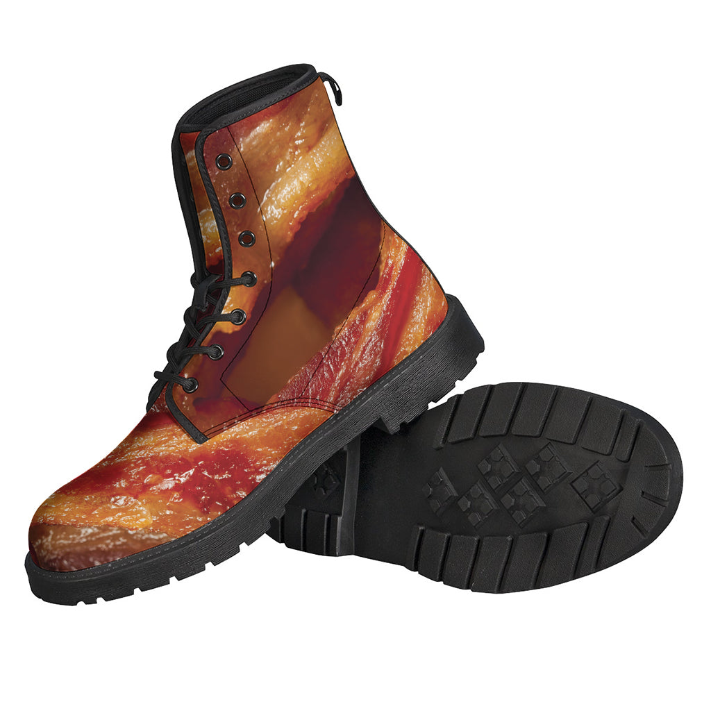 Crispy Bacon Print Backpack