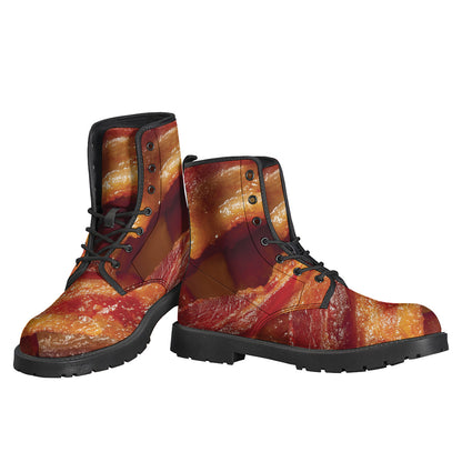 Crispy Bacon Print Backpack