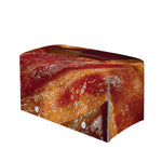 Crispy Bacon Print Leather Tissue Box Cover