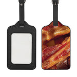 Crispy Bacon Print Luggage Tag