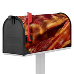 Crispy Bacon Print Mailbox Cover