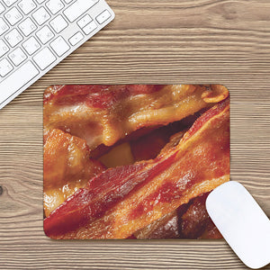 Crispy Bacon Print Mouse Pad