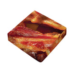 Crispy Bacon Print Outdoor Seat Cushion Cover