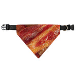 Crispy Bacon Print Over The Collar Dog Bandana