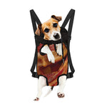 Crispy Bacon Print Pet Carrier Backpack