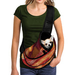 Crispy Bacon Print Pet Sling Carrier