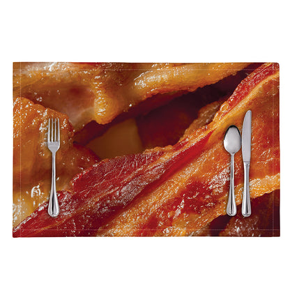 Crispy Bacon Print Placemat