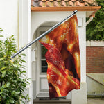 Crispy Bacon Print Polyester Flag