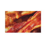 Crispy Bacon Print Polyester Flag