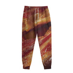 Crispy Bacon Print Sweatpants