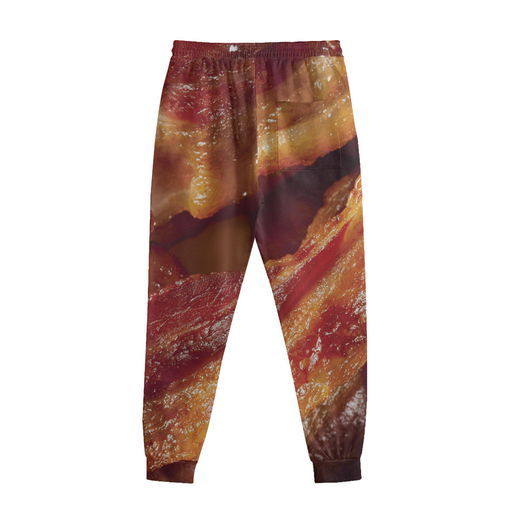 Crispy Bacon Print Sweatpants