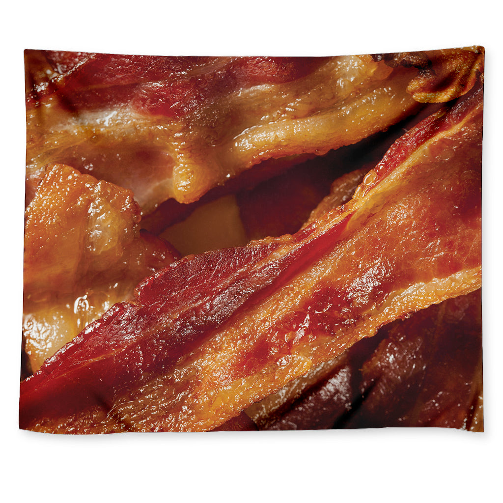 Crispy Bacon Print Tapestry