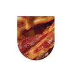 Crispy Bacon Print Toilet Lid Cover
