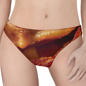 Crispy Bacon Print Women's Thong