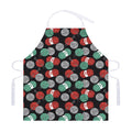 Crochet Yarn Pattern Print Adjustable Apron