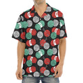 Crochet Yarn Pattern Print Aloha Shirt