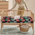 Crochet Yarn Pattern Print Baby Crib Sheet