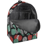Crochet Yarn Pattern Print Backpack