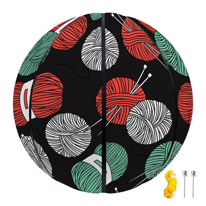 Crochet Yarn Pattern Print Basketball