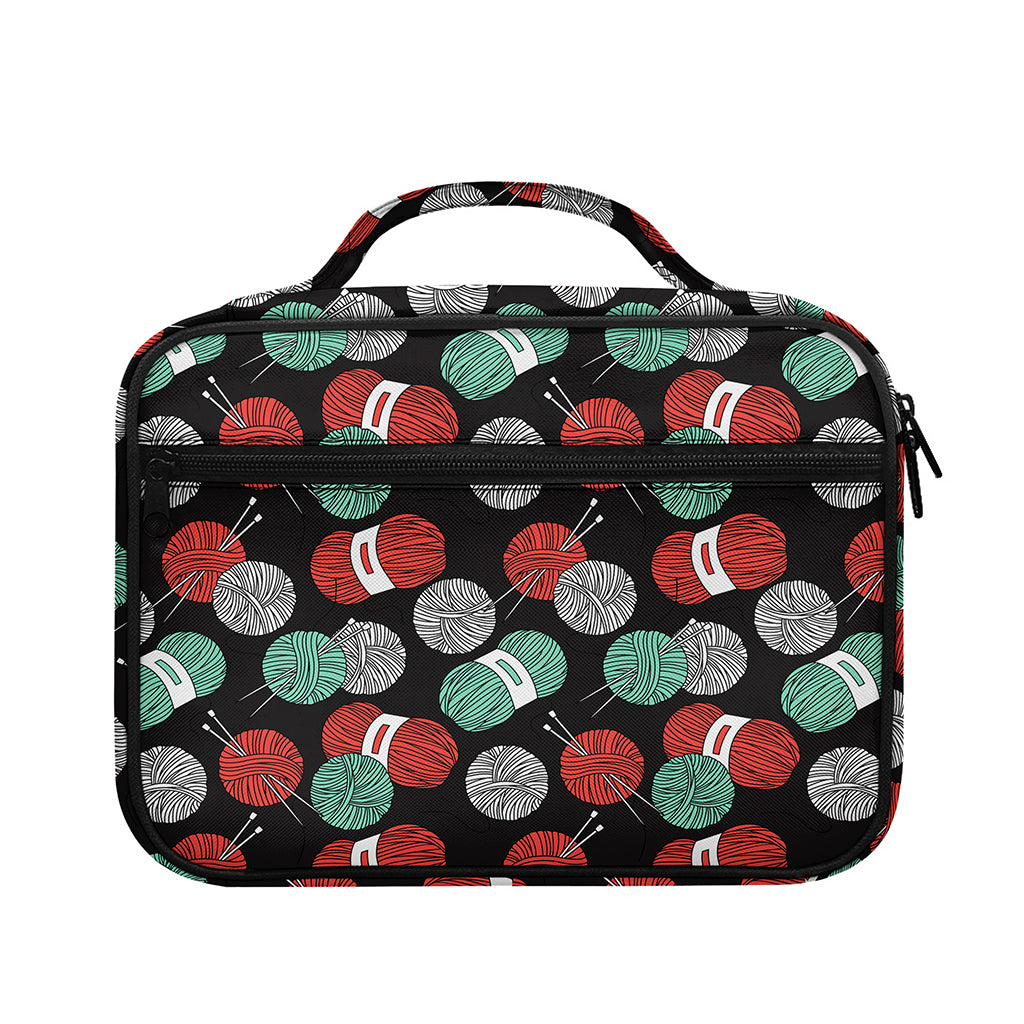 Crochet Yarn Pattern Print Briefcase Bible Bag