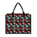 Crochet Yarn Pattern Print Canvas Tote Bag