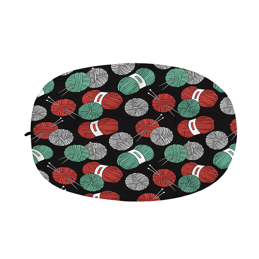 Crochet Yarn Pattern Print Car Side Mirror Covers