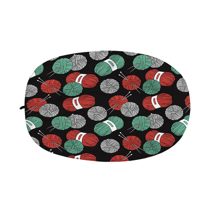 Crochet Yarn Pattern Print Car Side Mirror Covers