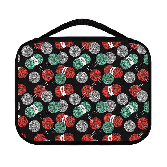 Crochet Yarn Pattern Print Classic Bible Case