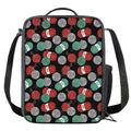 Crochet Yarn Pattern Print Crossbody Lunch Bag