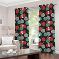 Crochet Yarn Pattern Print Grommet Curtains