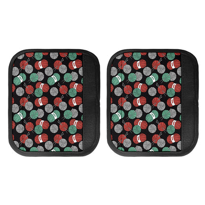 Crochet Yarn Pattern Print Handle Covers