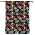 Crochet Yarn Pattern Print House Flag