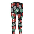Crochet Yarn Pattern Print Men's Leggings